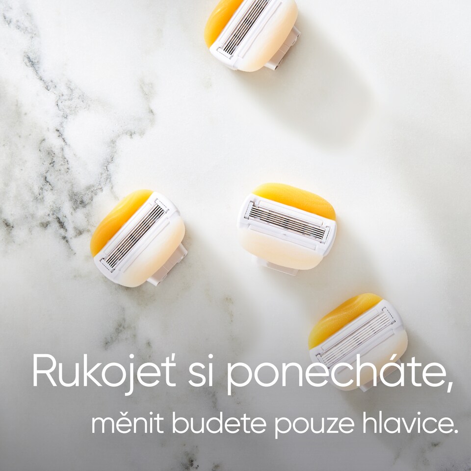 Obrázek 1 pro produkt Venus ComfortGlide Coconut plus Olay Hlavice Holicího Strojku x3