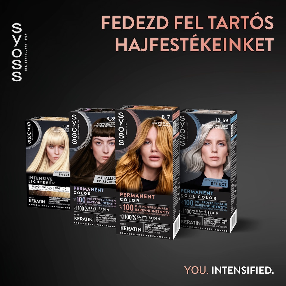 image 1 of Syoss Color 8-7 Honey Blond Permanent Hair Colorant
