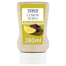 Tesco Lemon Mayonnaise with Hint of Zaatar 280ml