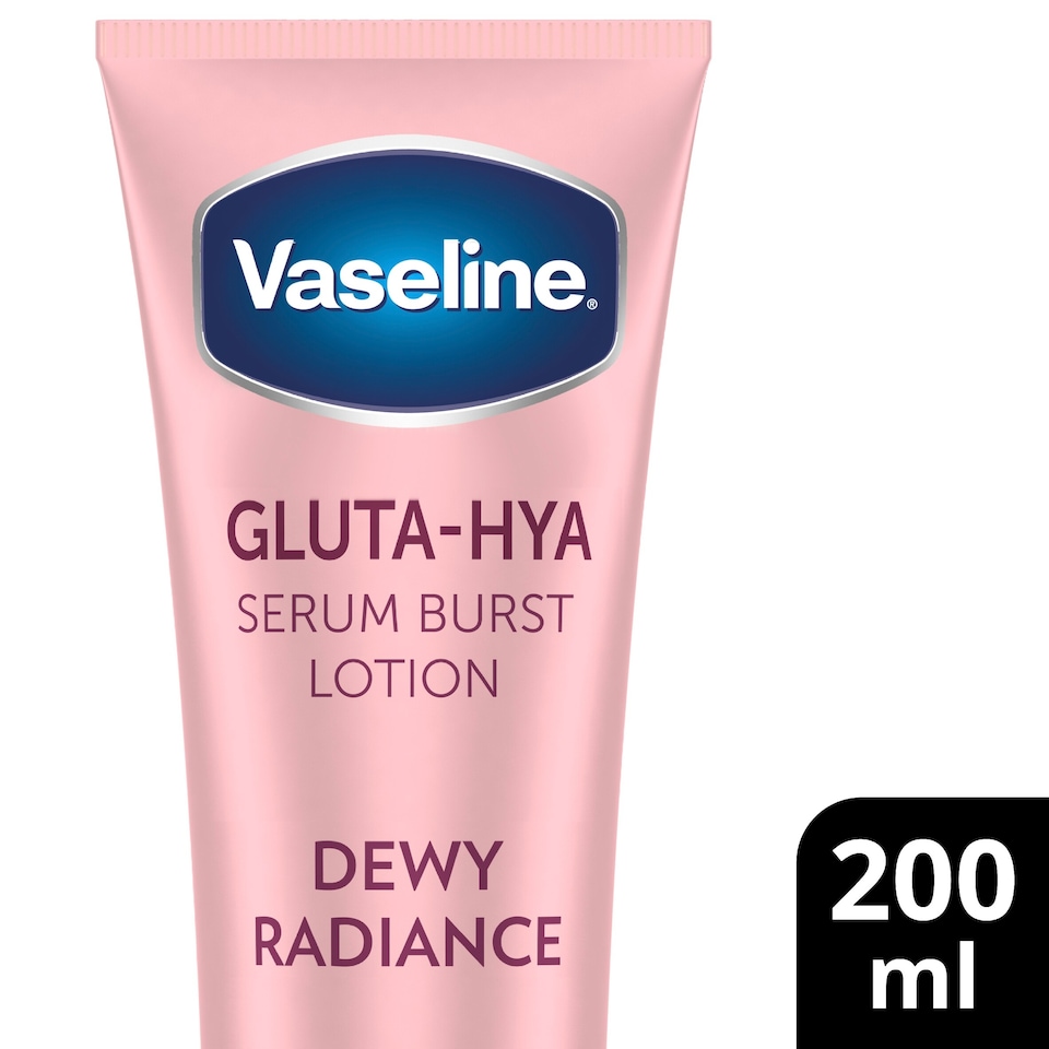 image 1 of Vaseline Gluta-Hya Dewy Radiance Body Lotion Moisturiser 200ml