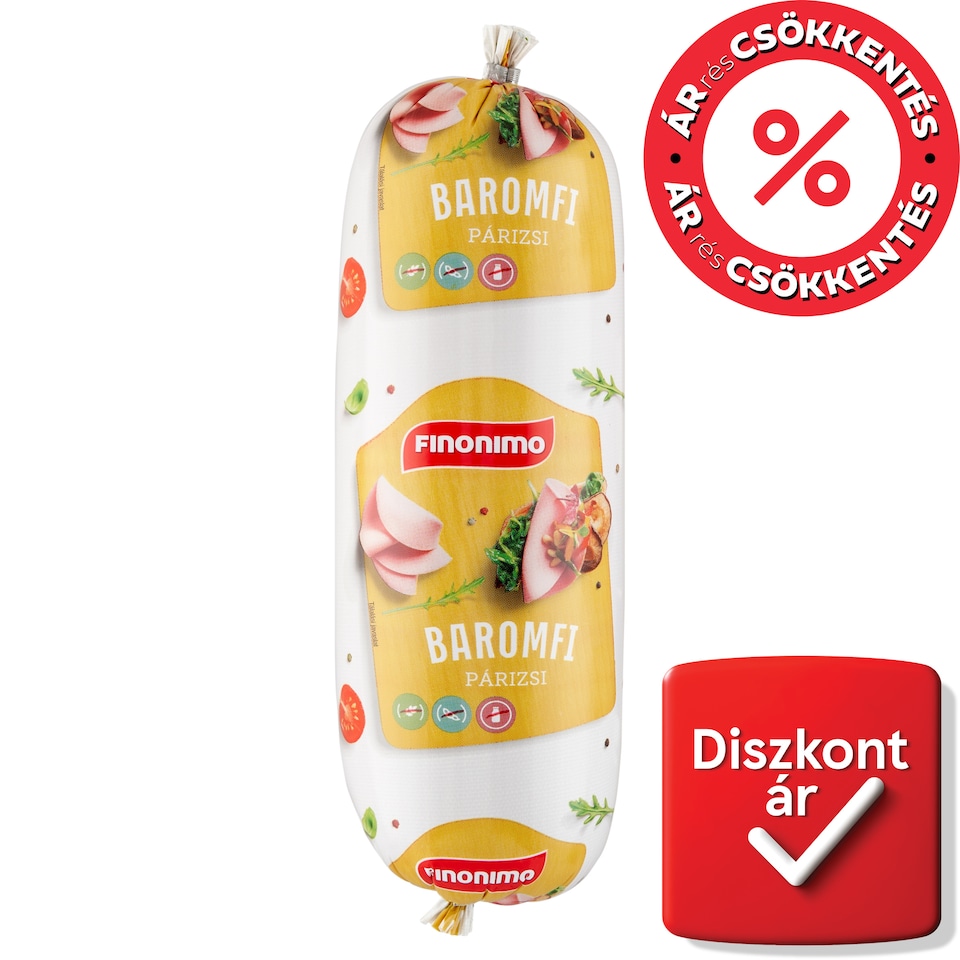 Finonimo Smoke Flavoured Poultry Bologna Sausage 1000 g