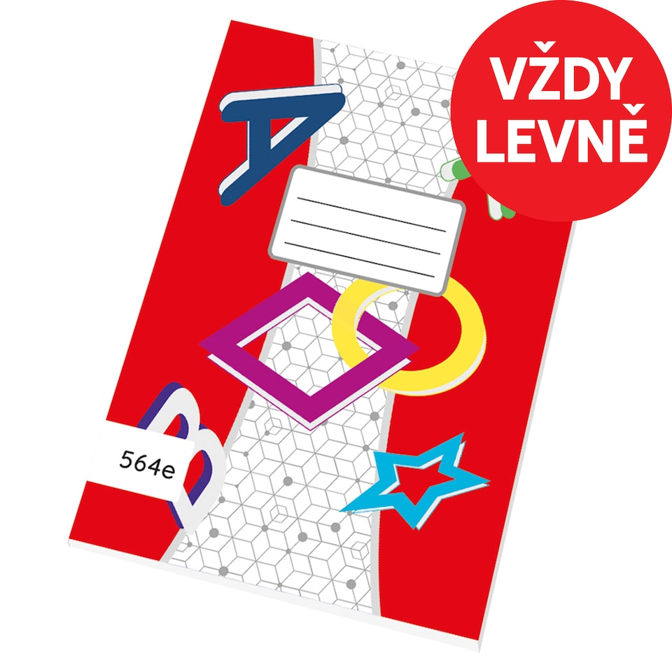 Papírny Brno School Notebook ECO 564 A5 Lined