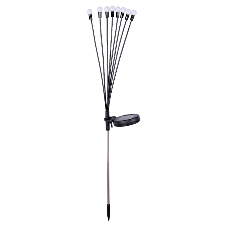 image 1 of Tesco Solar Multicolour Swaying Stake Light 2PK