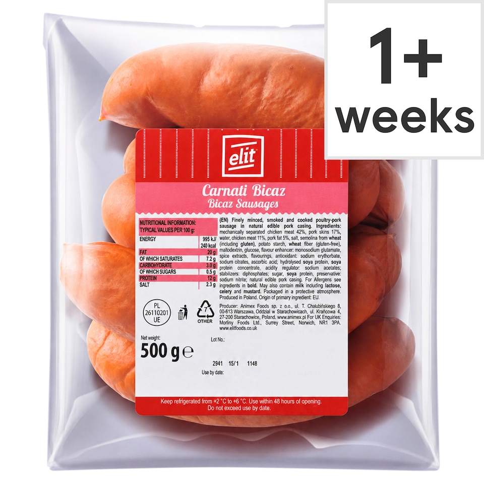 Elit Carnati Bicaz Sausage 500G