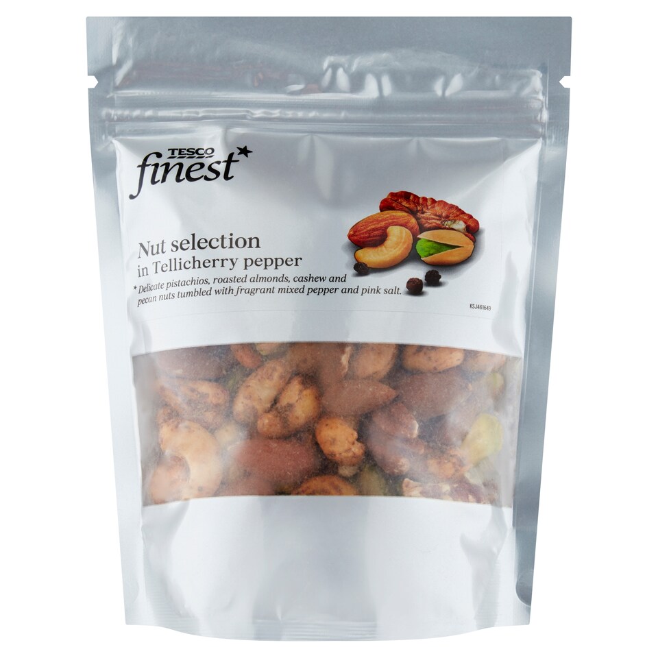 Tesco Finest Nut Selection in Tellicherry Pepper 150g