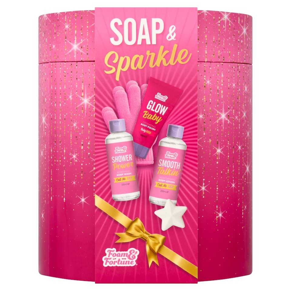Foam & Fortune Soap & Sparkle Gift Set.