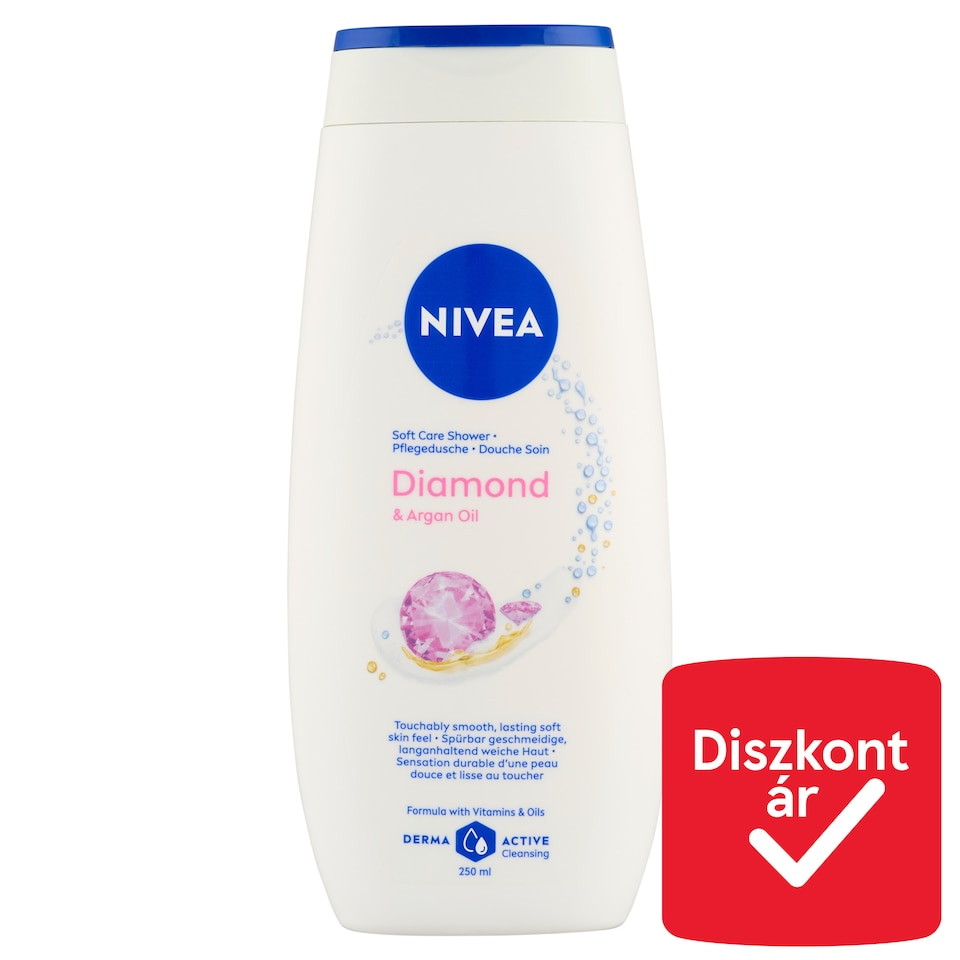 image 1 of NIVEA Diamond & Argan Oil Soft Care Shower 250 ml