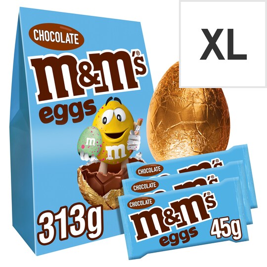 image 1 of M&M's Chocolate Eggs Easter Egg