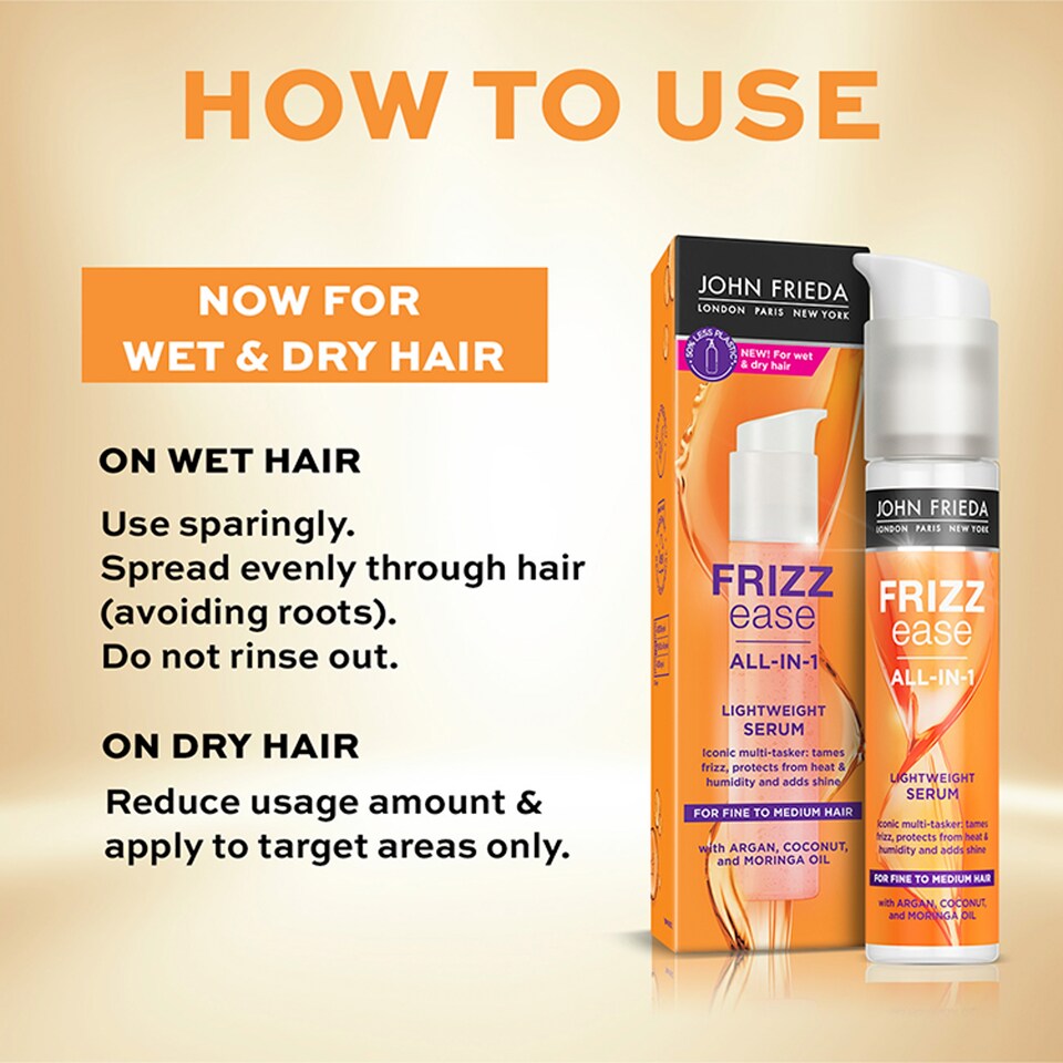 image 1 of John Frieda Frizz Ease Original Serum 50Ml