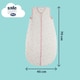 image 5 of Silent Night Baby Sleeping Bag 2.5 Pink 0-6Mths