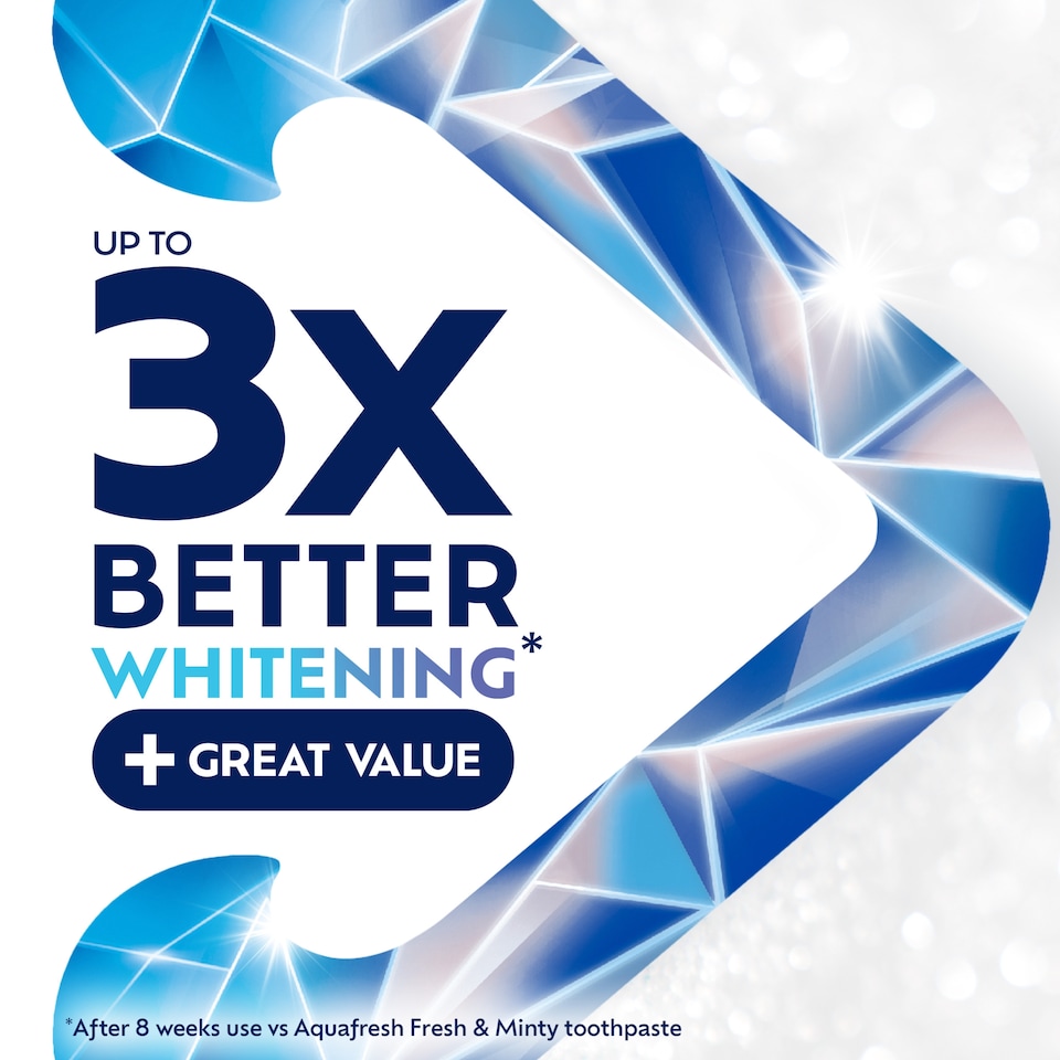 image 1 of Aquafresh White Renew Long Lasting Whitening Toothpaste 75ml