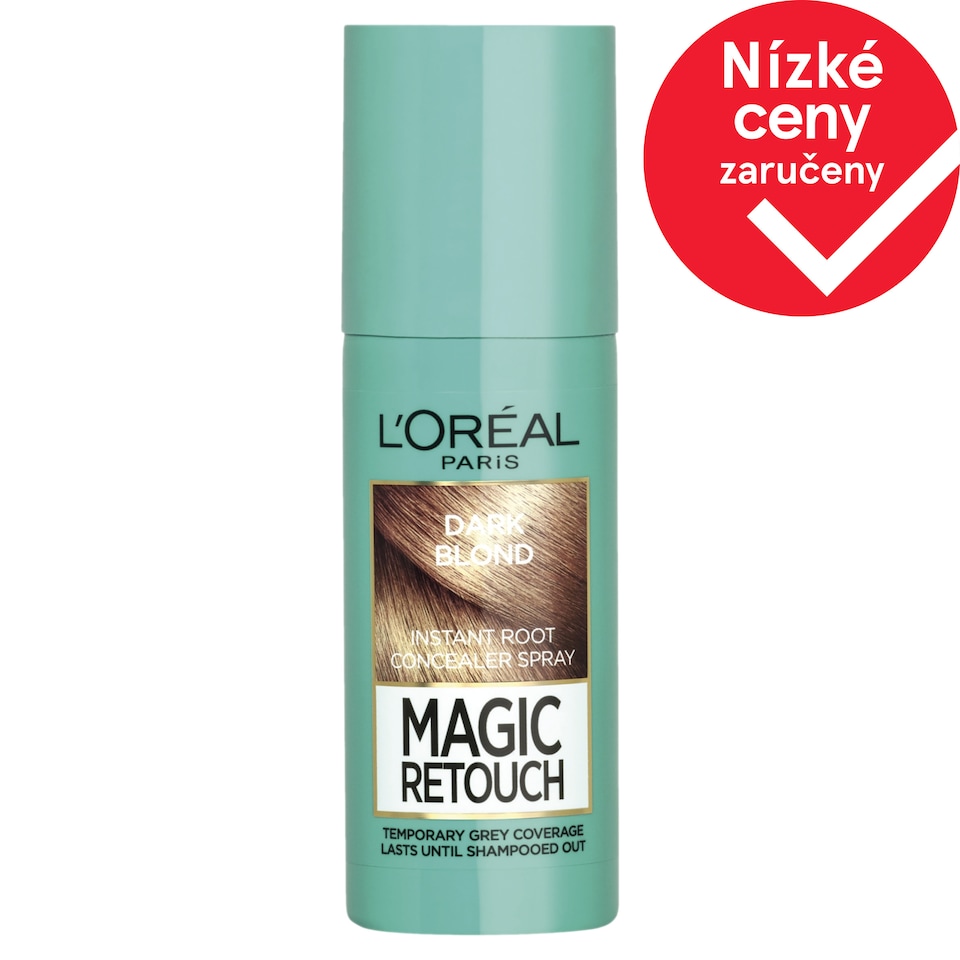 L'Oréal Paris Magic Retouch sprej na vlasy pro zakrytí odrostů béžová, 75 ml
