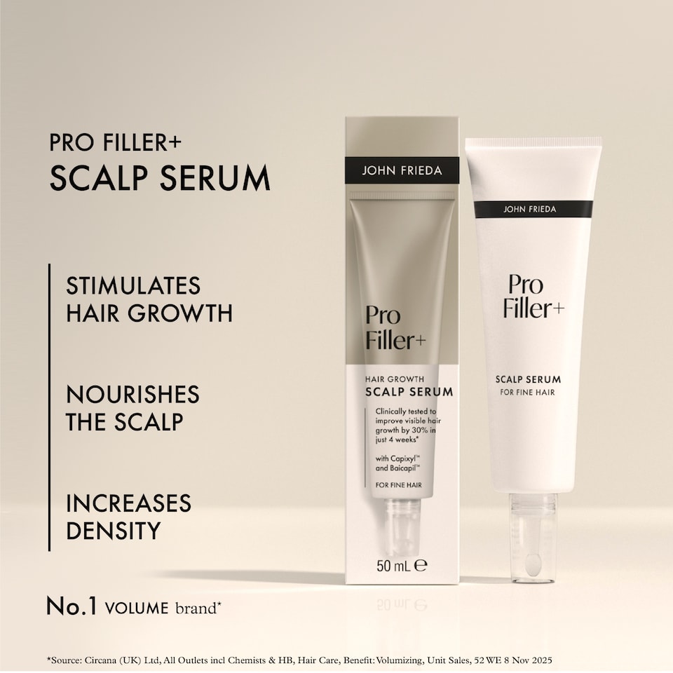 image 1 of John Frieda PROfiller+ Hair Growth Scalp Serum 50ml