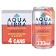 image 1 of Aqua Libra Sparkling Blood Orange & Mango 4X330ml