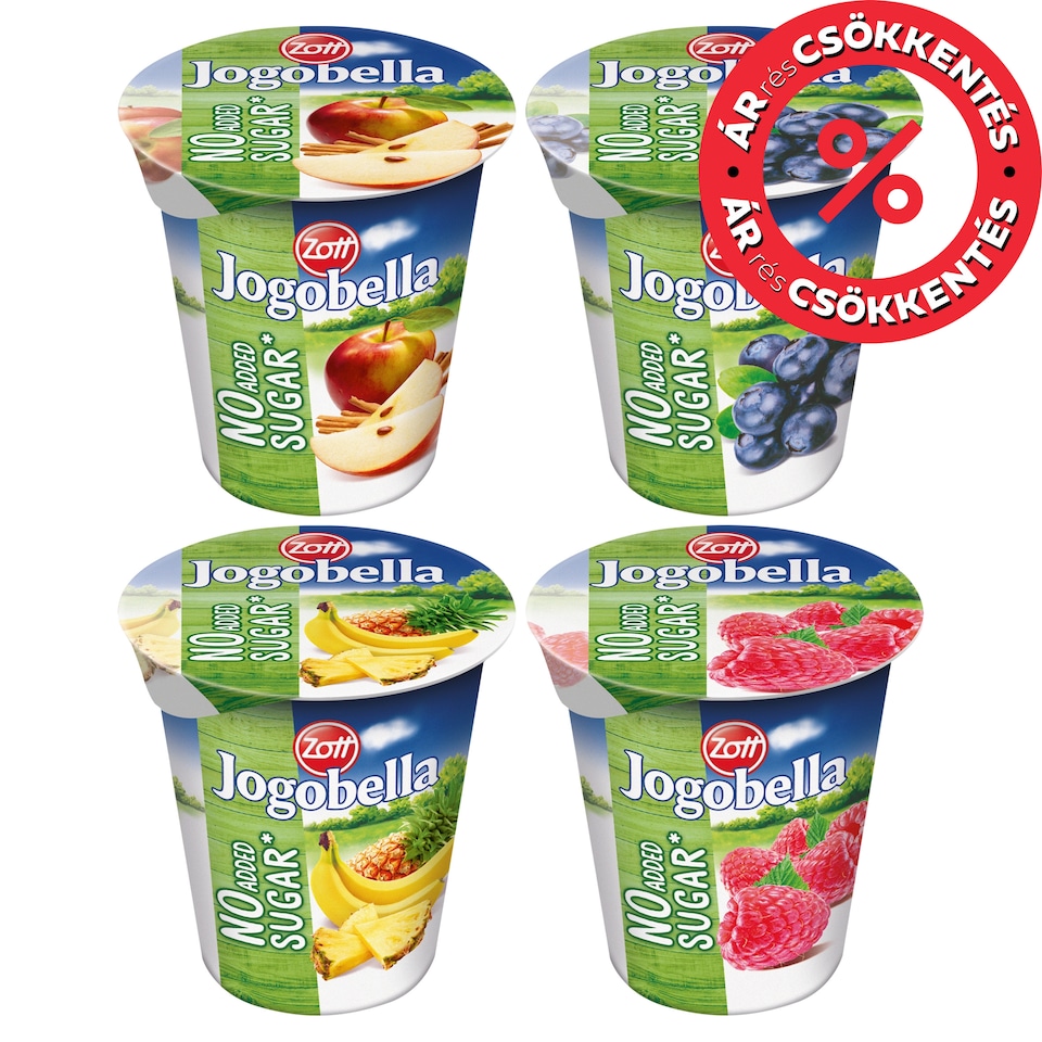 Zott Jogobella joghurt hozzáadott cukor nélkül 150 g