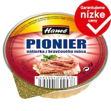 Hamé Pionier nátierka z bravčového mäsa 75 g