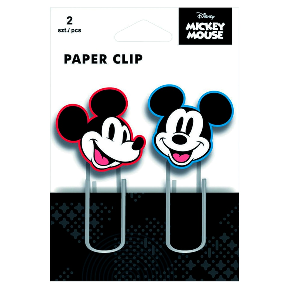 obrázok 1 z Disney Mickey Mouse, Minnie Mouse, Mandalorian sponky na papier s gumeným vrchom 2 ks