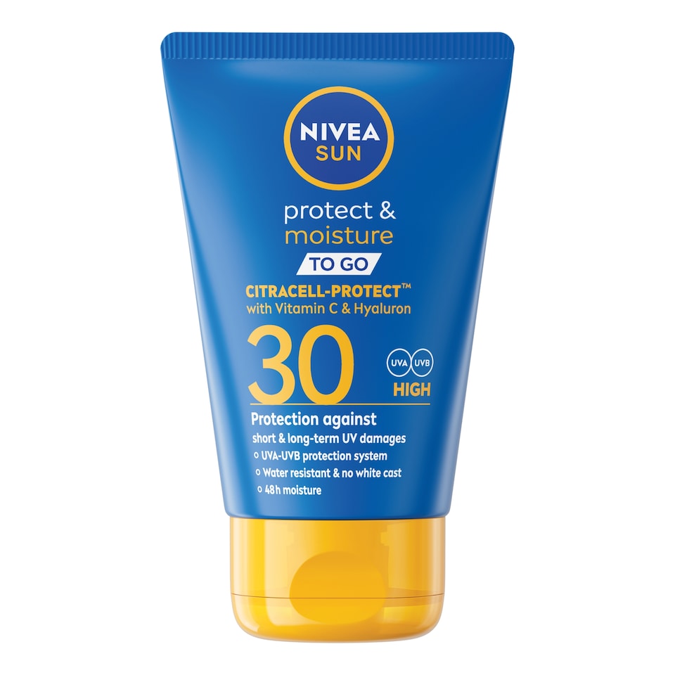 image 1 of NIVEA SUN Protect & Moisture Sun Cream SPF 30 50ml