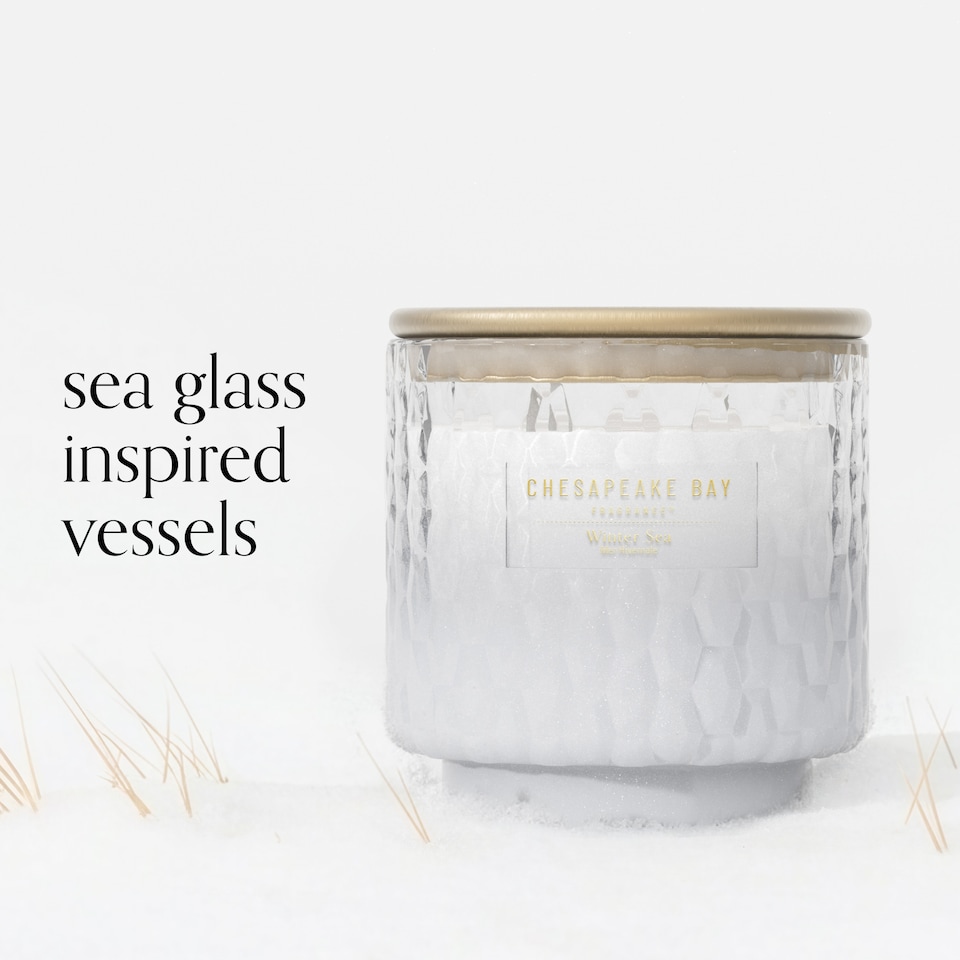 image 1 of Chesapeake Bay Winter Sea Large Candle 312g