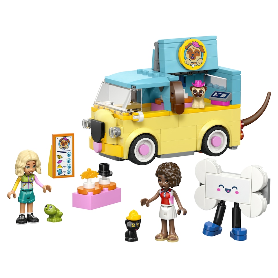 obrázok 1 z LEGO Friends 42678 Dodávka s doplnkami pre maznáčikov
