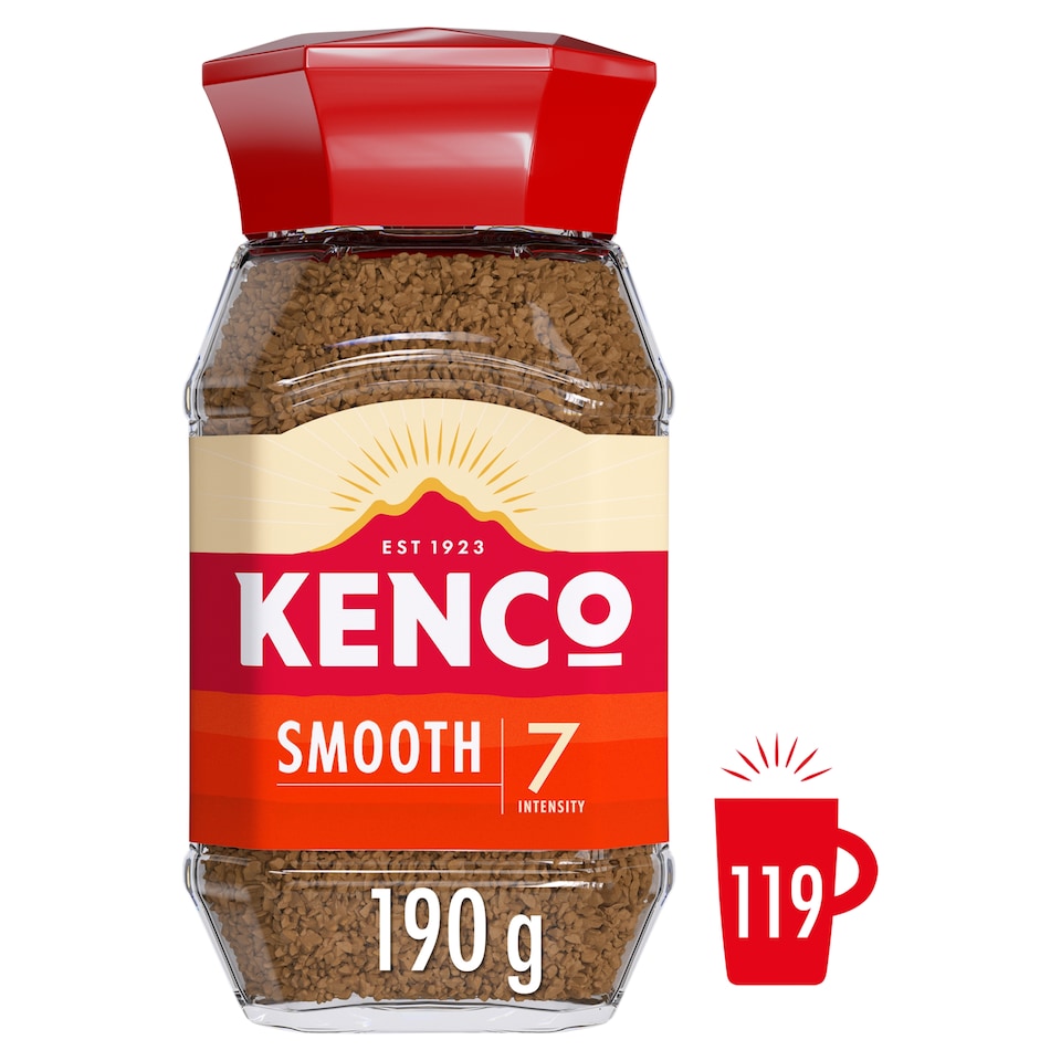 image 1 of Kenco Smooth Instant Coffee 190g