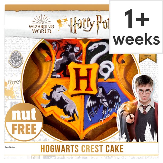 Harry Potter Hogwarts Crest Cake Tesco Groceries