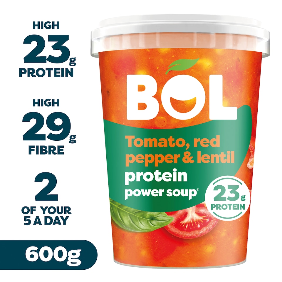 BOL Roasted Red Pepper & Tomato Power Soup 600g