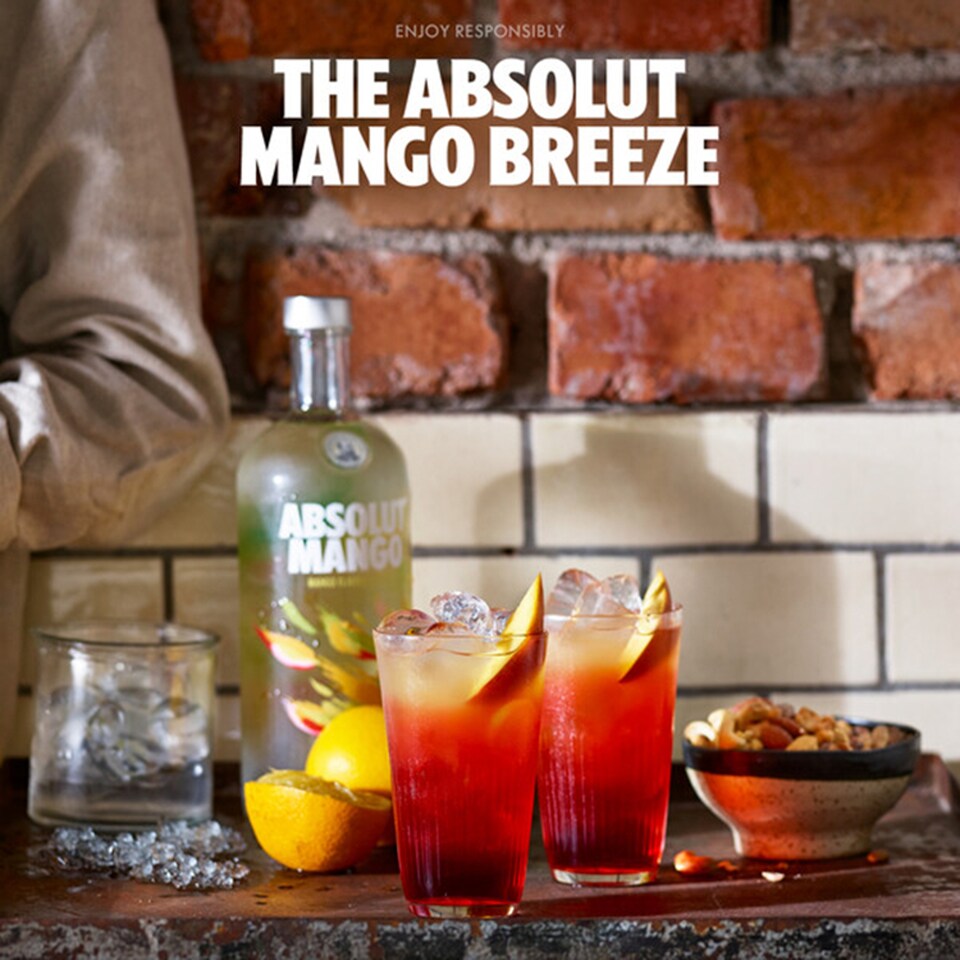 image 1 of Absolut Mango Vodka 70Cl