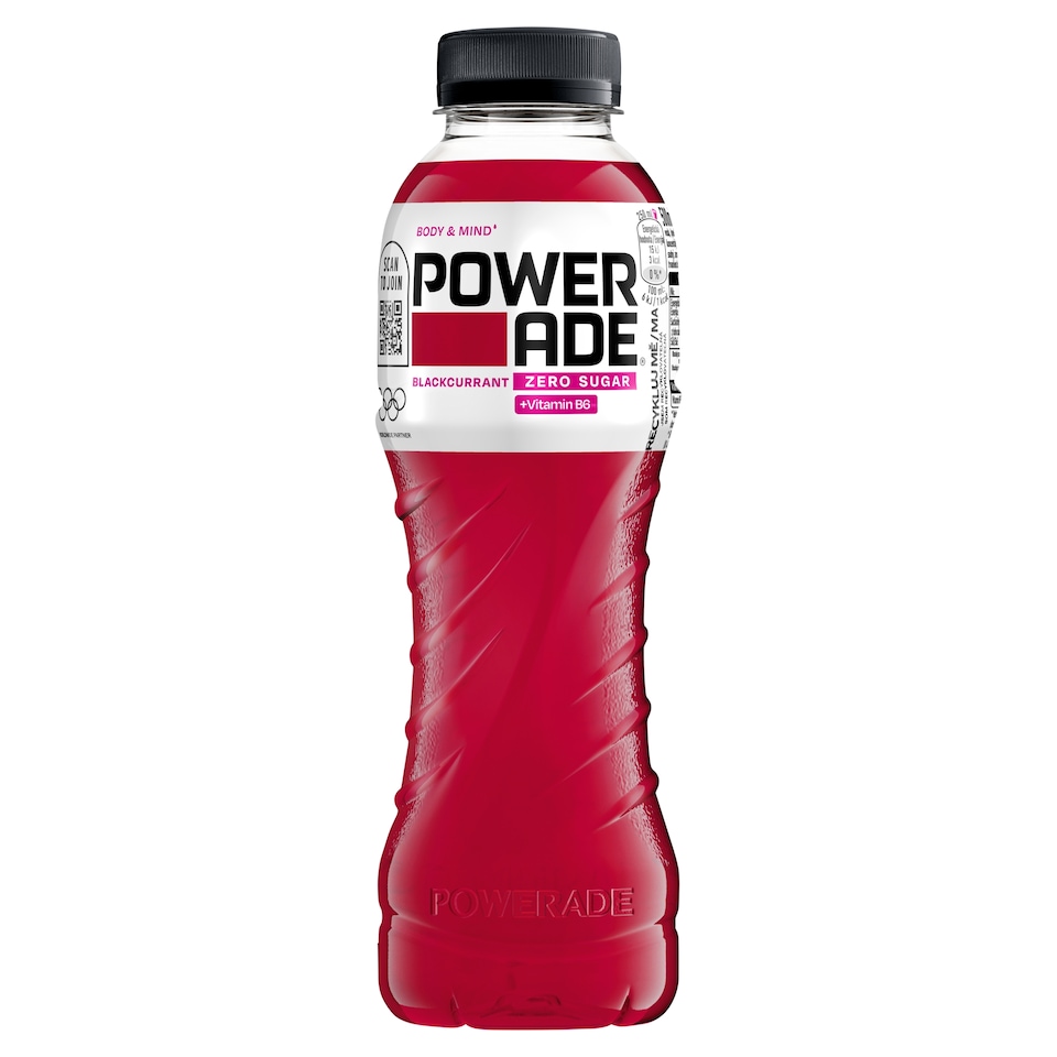 Powerade Zero Blackcurrant 500 ml
