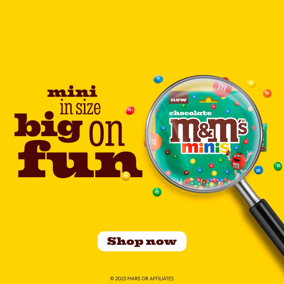 image 1 of M&M's Minis Milk Chocolate More to Share Pouch Bag 176g