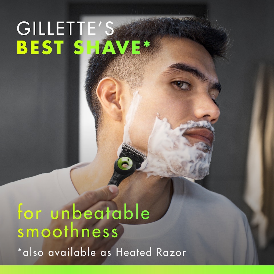 image 1 of Gillette Labs Men's Razor Blades Refills 8 Pack
