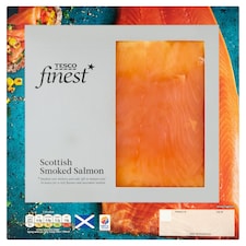 Tesco Finest Smoked Salmon Slices 100G