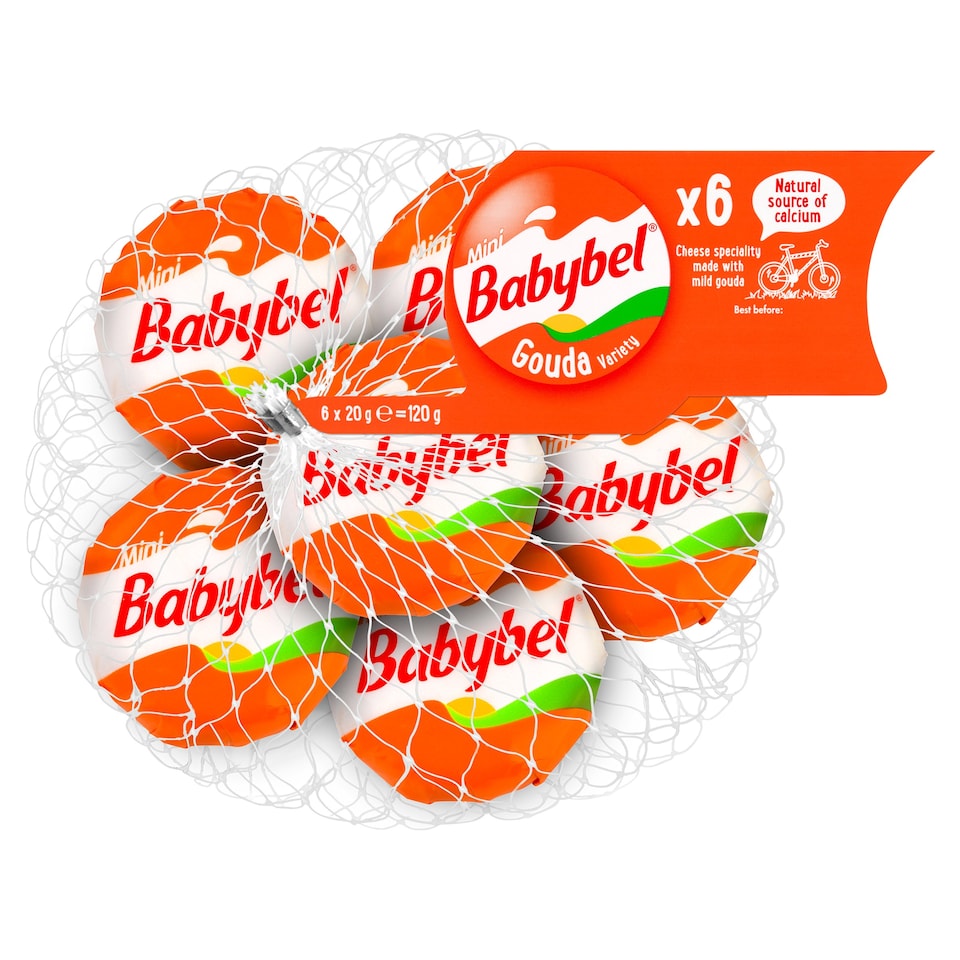 Mini Gouda Mini Babybel Gouda 120G - Tesco Groceries
