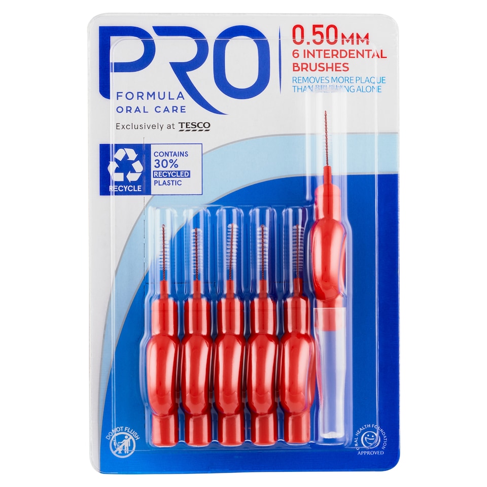 Pro Formula Interdental Brushes 0.50 mm 6 pcs