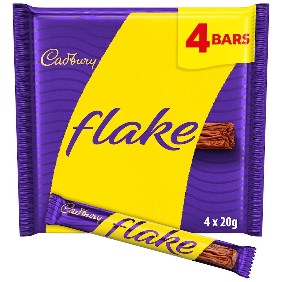 Cadbury 80G 4 Pack Flakes 20Ca