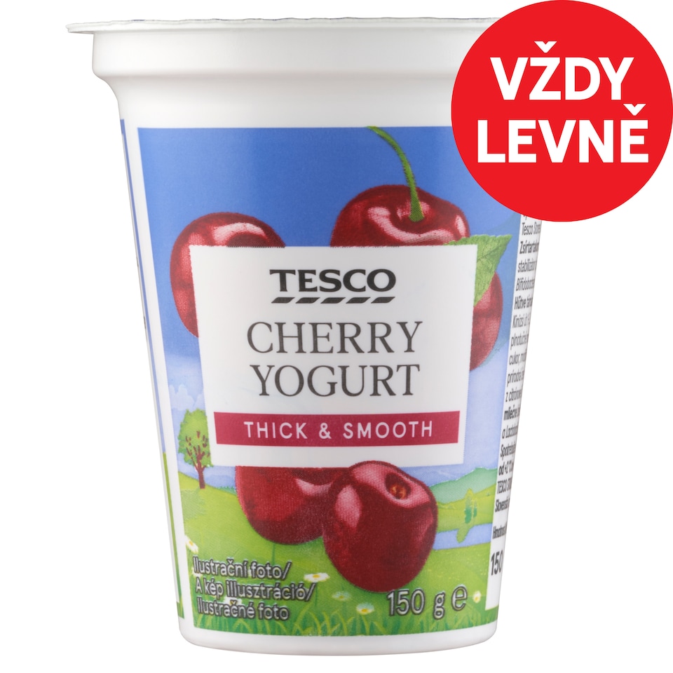 Tesco Jogurt třešňový 150g
