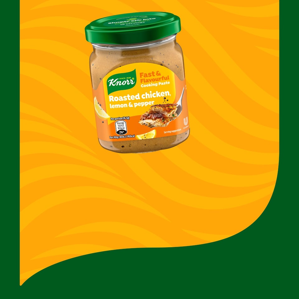 image 1 of Knorr Roasted Chicken, Lemon & Pepper Cooking Paste 165g