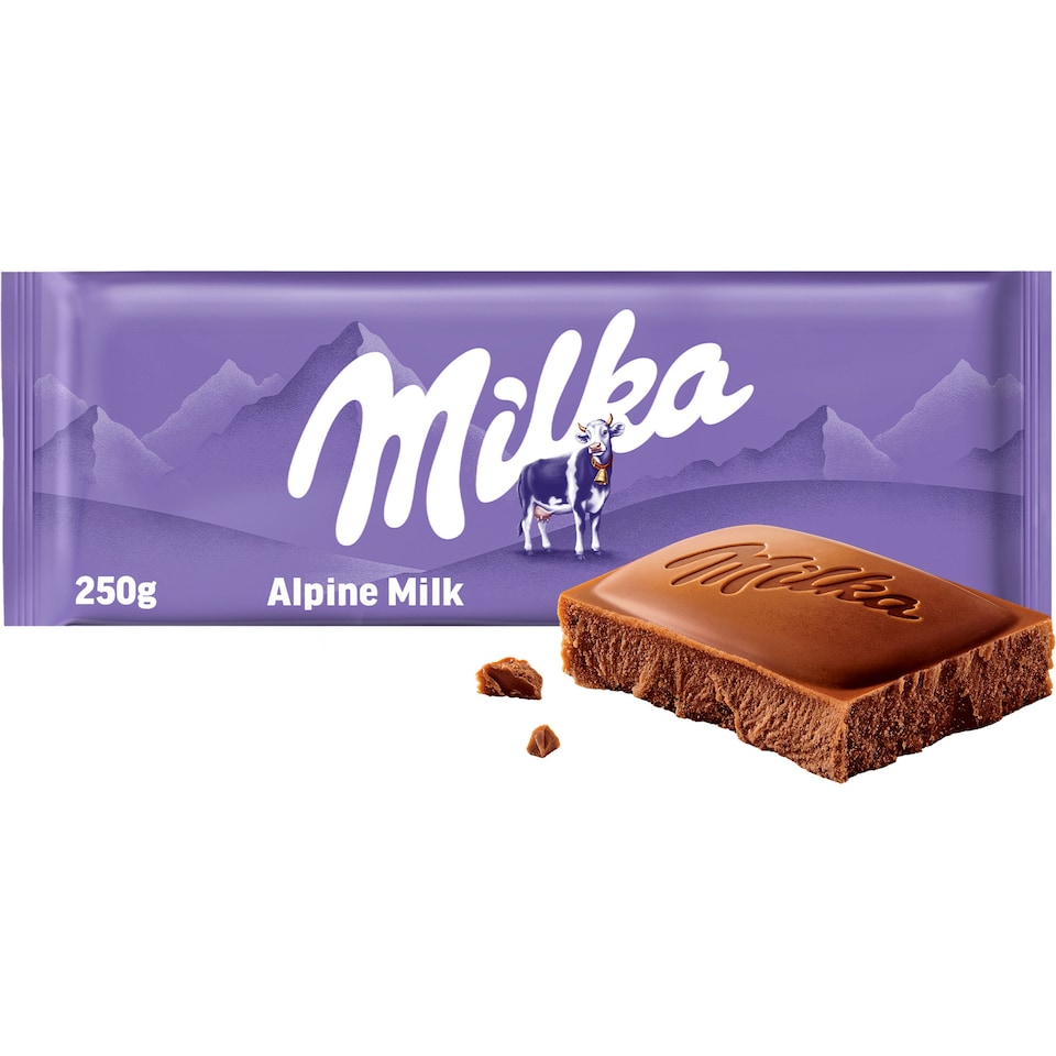 Milka Alpine Milk Chocolate 250 g