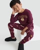 image 1 of Harry Potter Gryffindor Matching Family Christmas Pyjamas in Burgundy