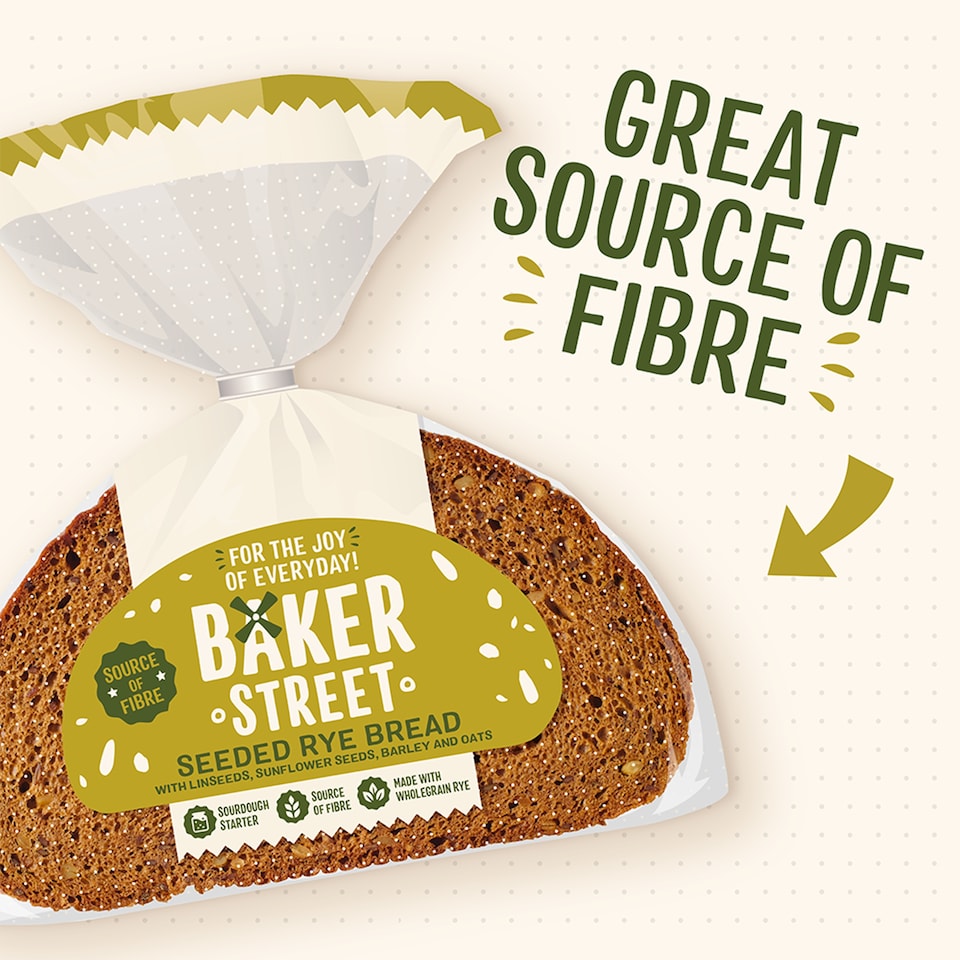image 1 of Baker Street Seeded Rye Loaf