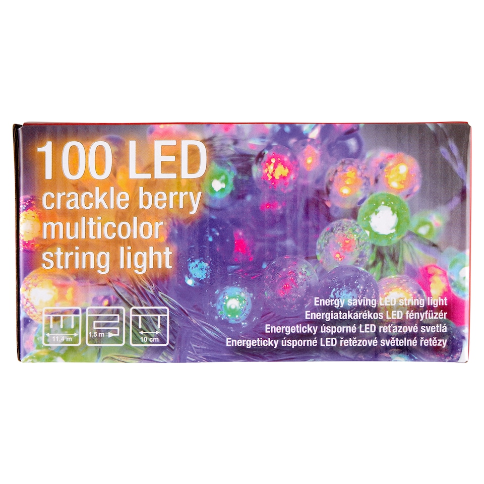 obrázok 1 z Snow Meister SM2688 100 viacfarebných LED reťazových svetiel