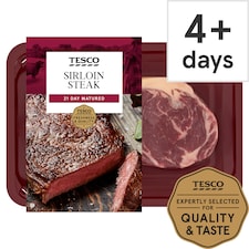 Tesco Sirloin Steak 227G