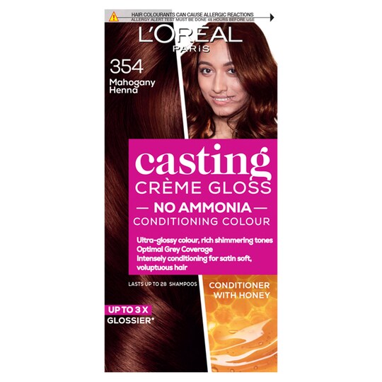 Loreal Casting Creme Gloss 354 Henna Mahogany Tesco Groceries