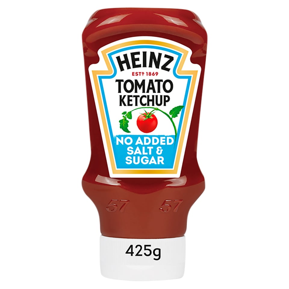 image 1 of Heinz No Added Salt & Sugar Tomato Ketchup 425g