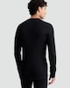 image 3 of F&F WARMPLUS™ Medium Warmth Ribbed Long Sleeved Thermal Top in Black