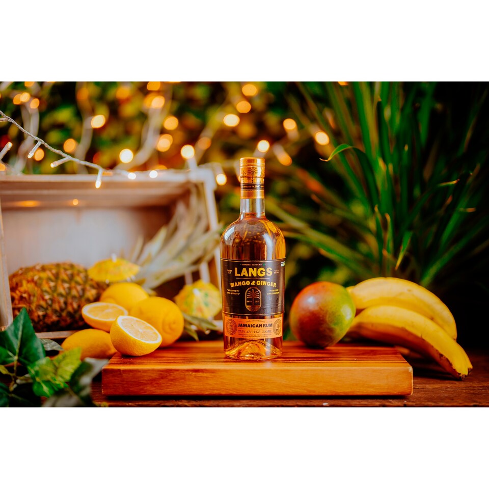 image 1 of Langs Jamaican Rum - Mango & Ginger 70cl