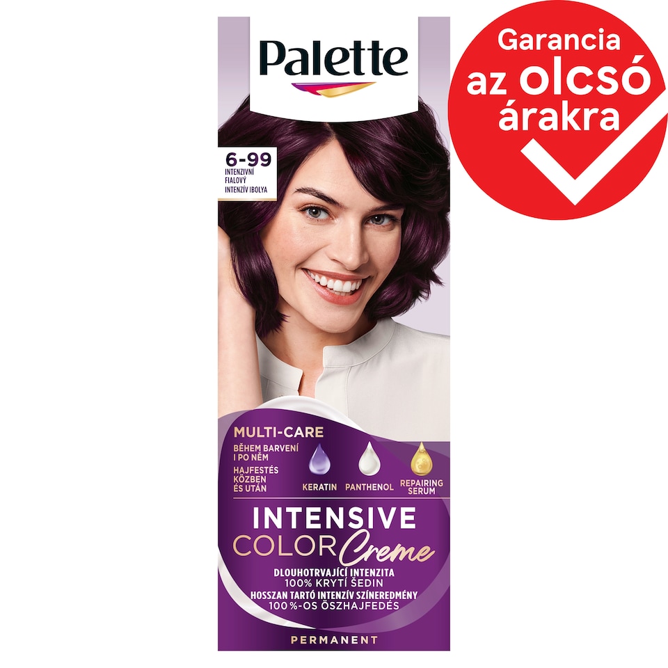 Palette Intensive Color Creme hajfesték 6-99 (V5) Intenzív ibolya  1. kép