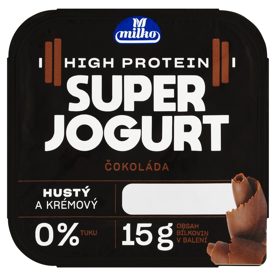 obrázok 1 z Milko High Protein super jogurt čokoládový 150 g