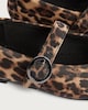 image 3 of F&F Girls Leopard Print Mary Jane Ballet Flats in Multi