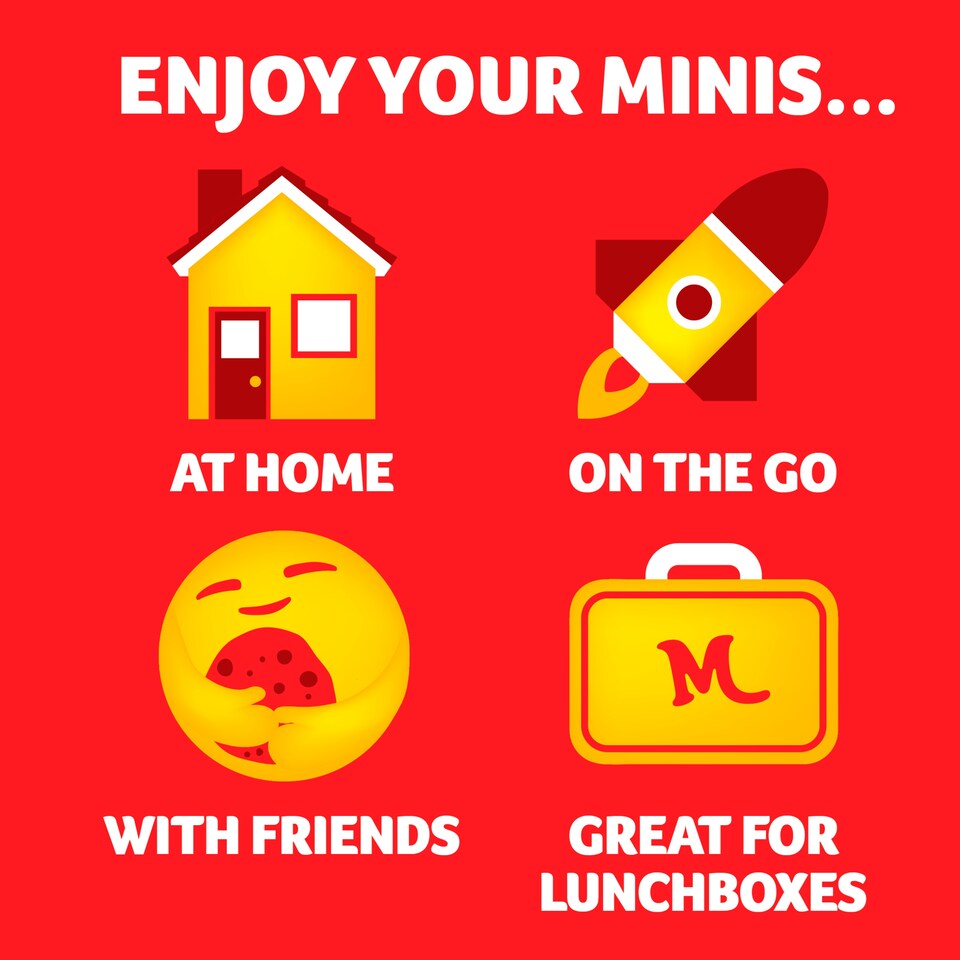 image 1 of Maryland Caramel Crisp Mini Cookies Multipack, 6 Pack 118.8g